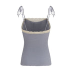 Blue Cashmere T-Shirt