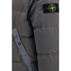 Bicolor Polyamide Full-Length Jacket