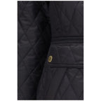 Black Polyamide Full-Length Jacket