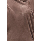 Beige Viscose Casual Dress