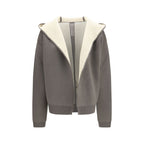 Gray Wool Oves Aries Hoodie