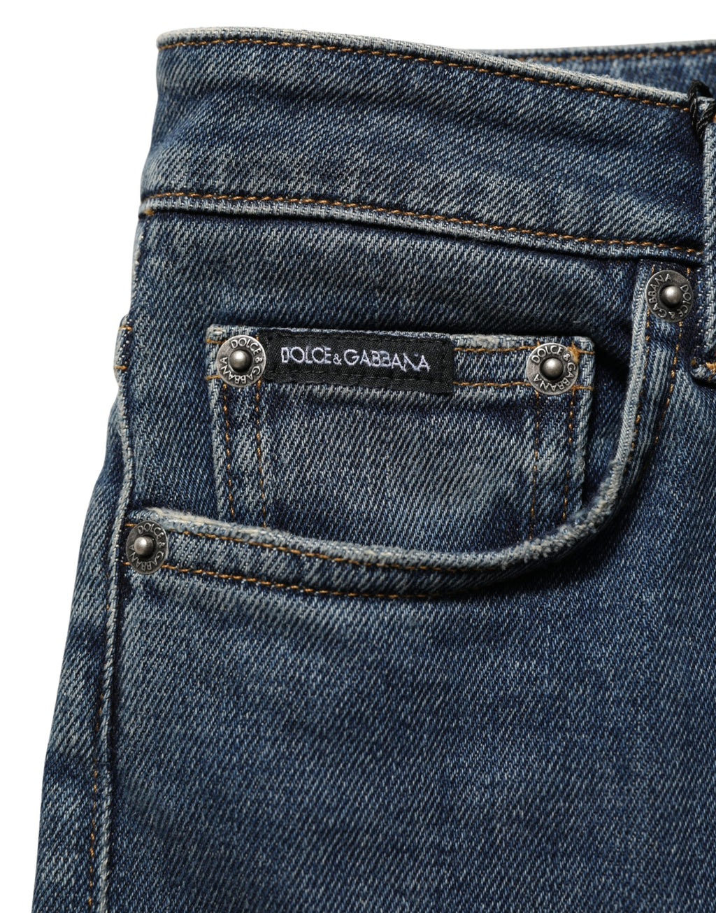 Blue Cotton Stretch Skinny Denim Trouser Jeans
