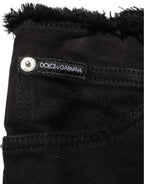 Black Cotton Skinny Denim Trouser Jeans