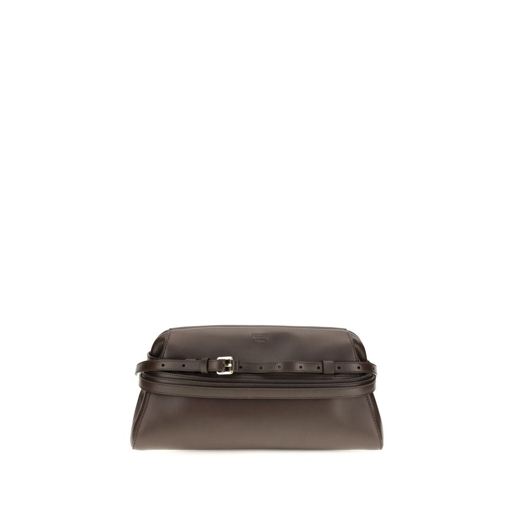 Brown Goatskin Shoulder Bag