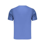 Blue Cotton Men's T-Shirt