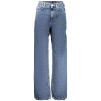 Blue Cotton Women's Jeans