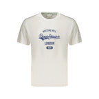 White Cotton Men's T-Shirt