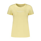 Yellow Cotton Women's T-Shirt