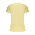 Yellow Cotton Women's T-Shirt