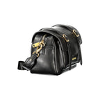 Black Polyurethane Women's Bag