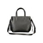 Black Polyurethane Women's Bag