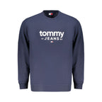 Blue Cotton Men's Sweatshirt