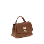 Brown Suede Leather Shoulder Bag