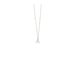 Gray Brass Necklace