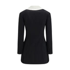 Black Wool Oves Aries Blazer