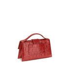 Red Calf Leather Bos Taurus Handbag