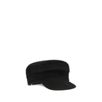 Black Wool Oves Aries Cap (Baseball Hat)