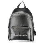 Black Polyester Women's Backpack