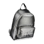 Black Polyester Women's Backpack