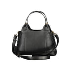 Black Polyurethane Women's Bag