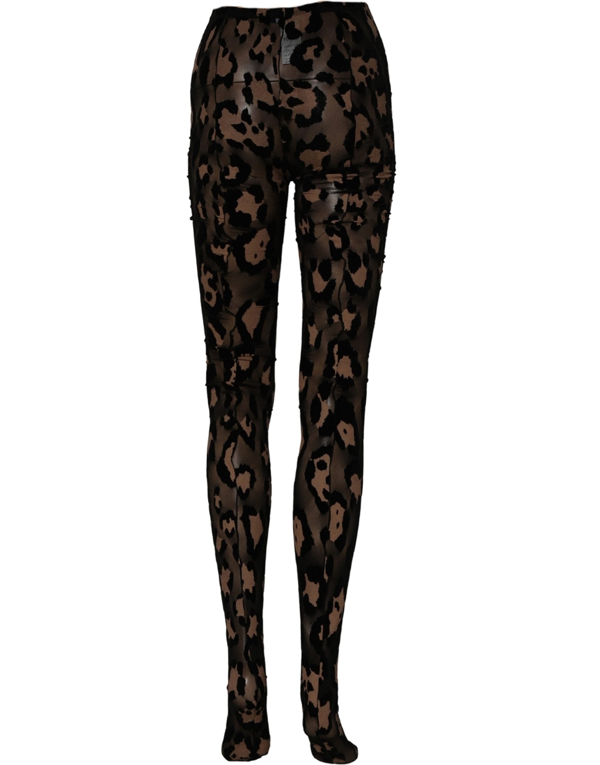 Black Leopard Nylon Tights Stocking Pantyhose Socks