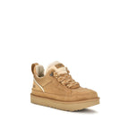 Beige Calf Leather Bos Taurus Chunky Sneakers