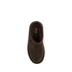 Brown Suede Leather Mules