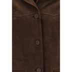 Brown Goatskin Jacket
