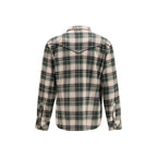 Bicolor Cotton Pattern Shirt
