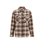 Brown Cotton Pattern Shirt