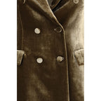 Brown Viscose Blazer