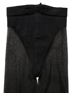 Black Nylon Sheer Tights Stockings Pantyhose Socks