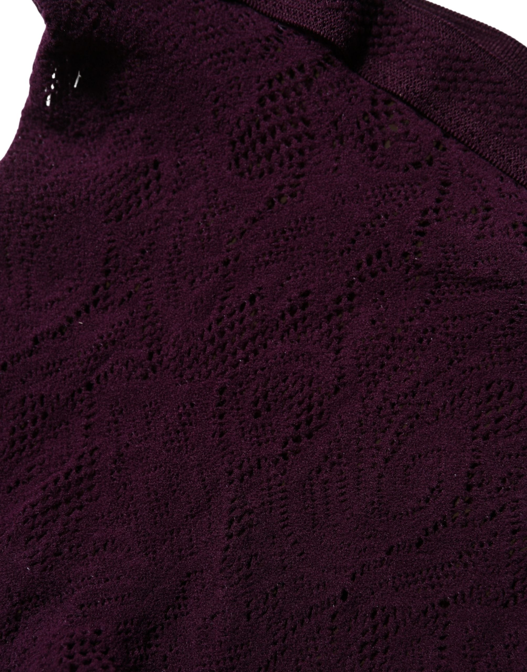 Violet Floral Fishnet Tights Stockings Pantyhose Socks