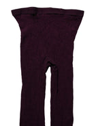 Violet Floral Fishnet Tights Stockings Pantyhose Socks
