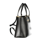 Black Polyurethane Women's Bag