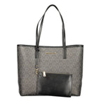 Black Polyurethane Women's Bag