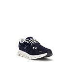 Black Recycled Polyester Athletic Sneakers