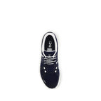 Black Recycled Polyester Athletic Sneakers