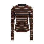 Brown Wool Oves Aries Polo Shirt