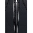 Black Nylon Bomber