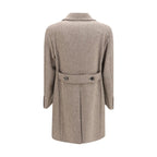 Beige Wool Oves Aries Coat