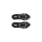 Black Synthetic Athletic Sneakers