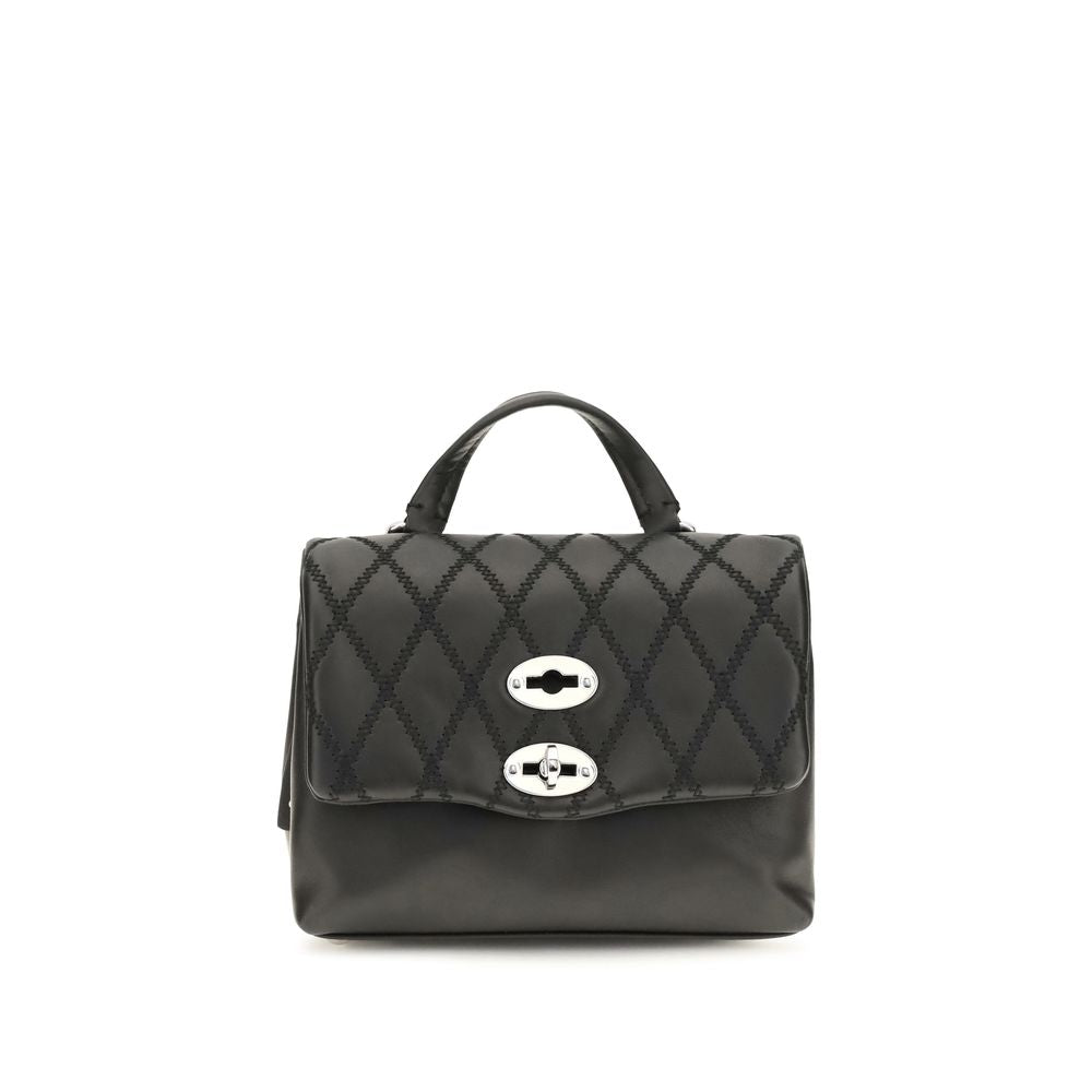 Black Calf Leather Bos Taurus Shoulder Bag