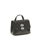 Black Calf Leather Bos Taurus Shoulder Bag