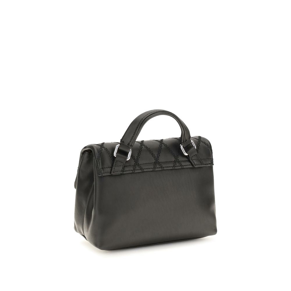 Black Calf Leather Bos Taurus Shoulder Bag