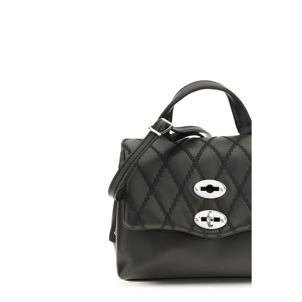 Black Calf Leather Bos Taurus Shoulder Bag