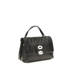 Black Calf Leather Bos Taurus Shoulder Bag