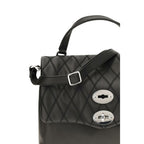 Black Calf Leather Bos Taurus Shoulder Bag
