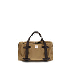 Beige Cotton Shoulder Bag