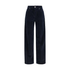 Blue Cotton Pants